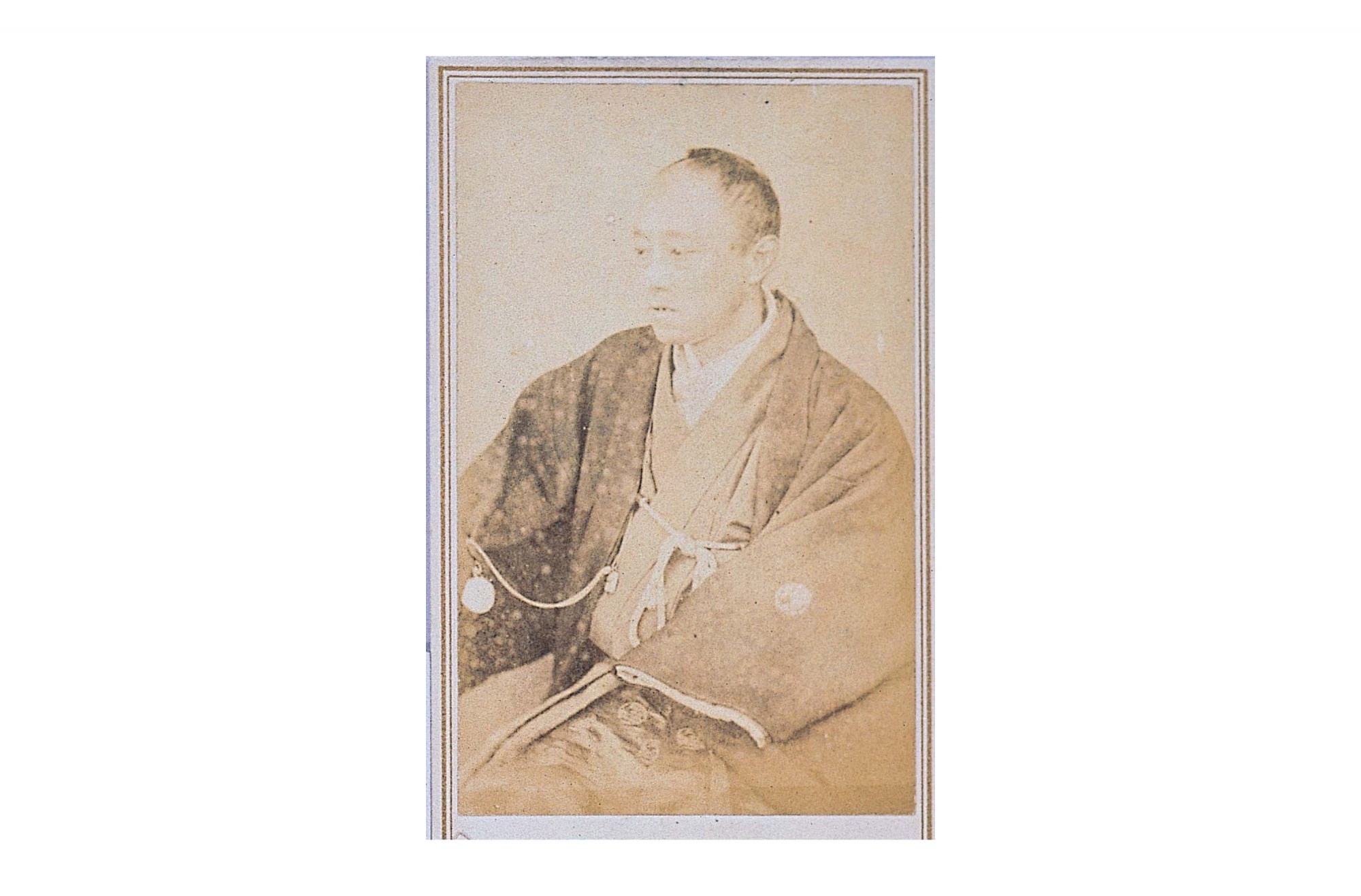 山内容堂肖像写真（福井市立郷土歴史博物館蔵）