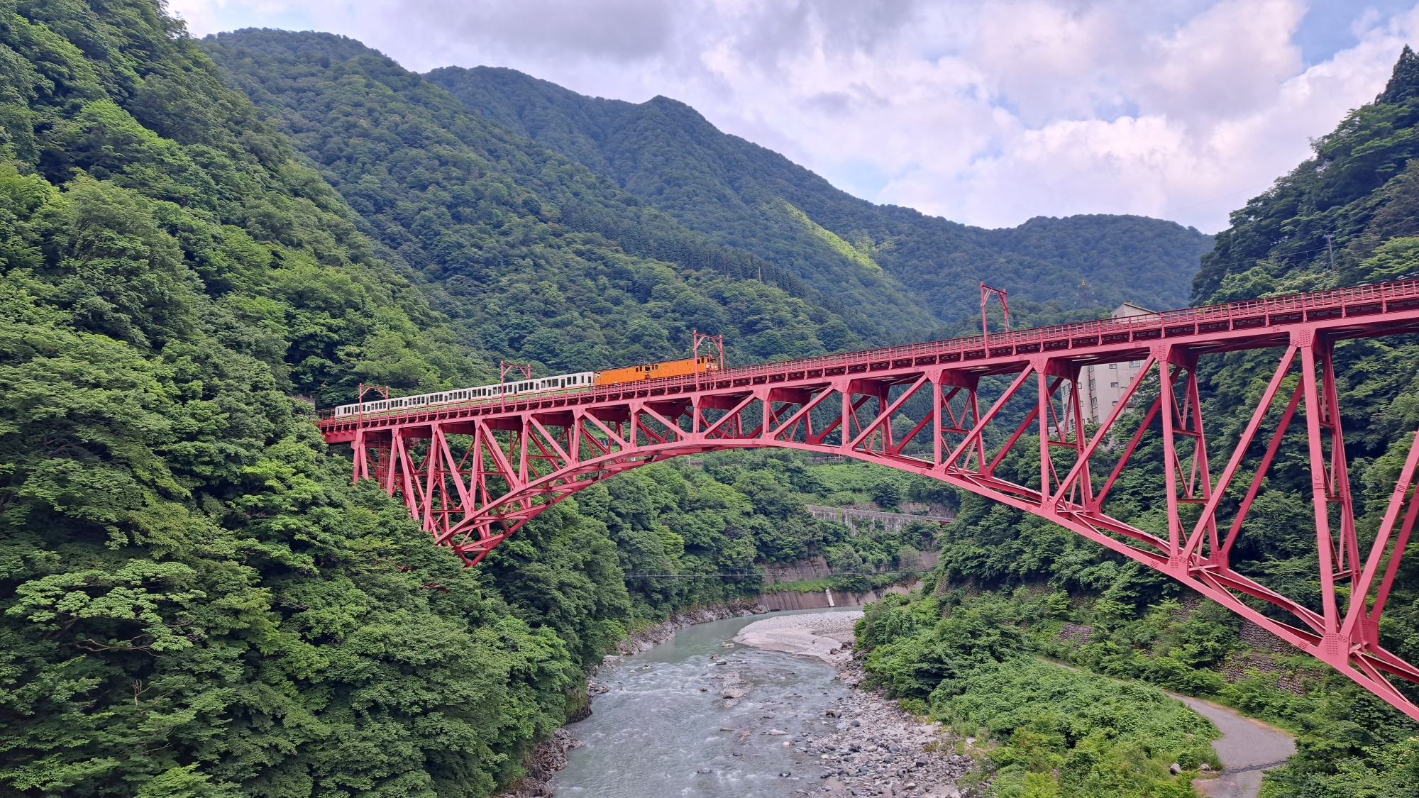 黒部峡谷鉄道トロッコ列車