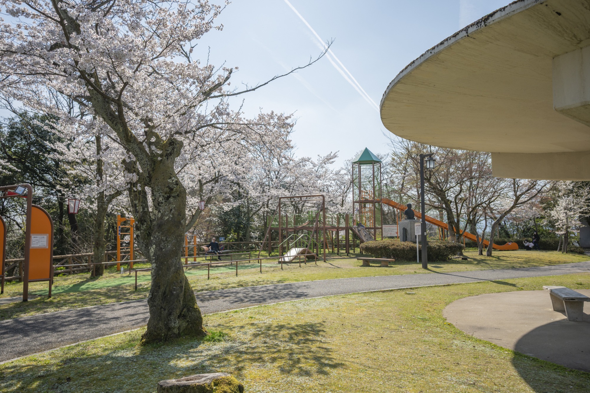 4月3日　天気：晴　足羽山公園周辺