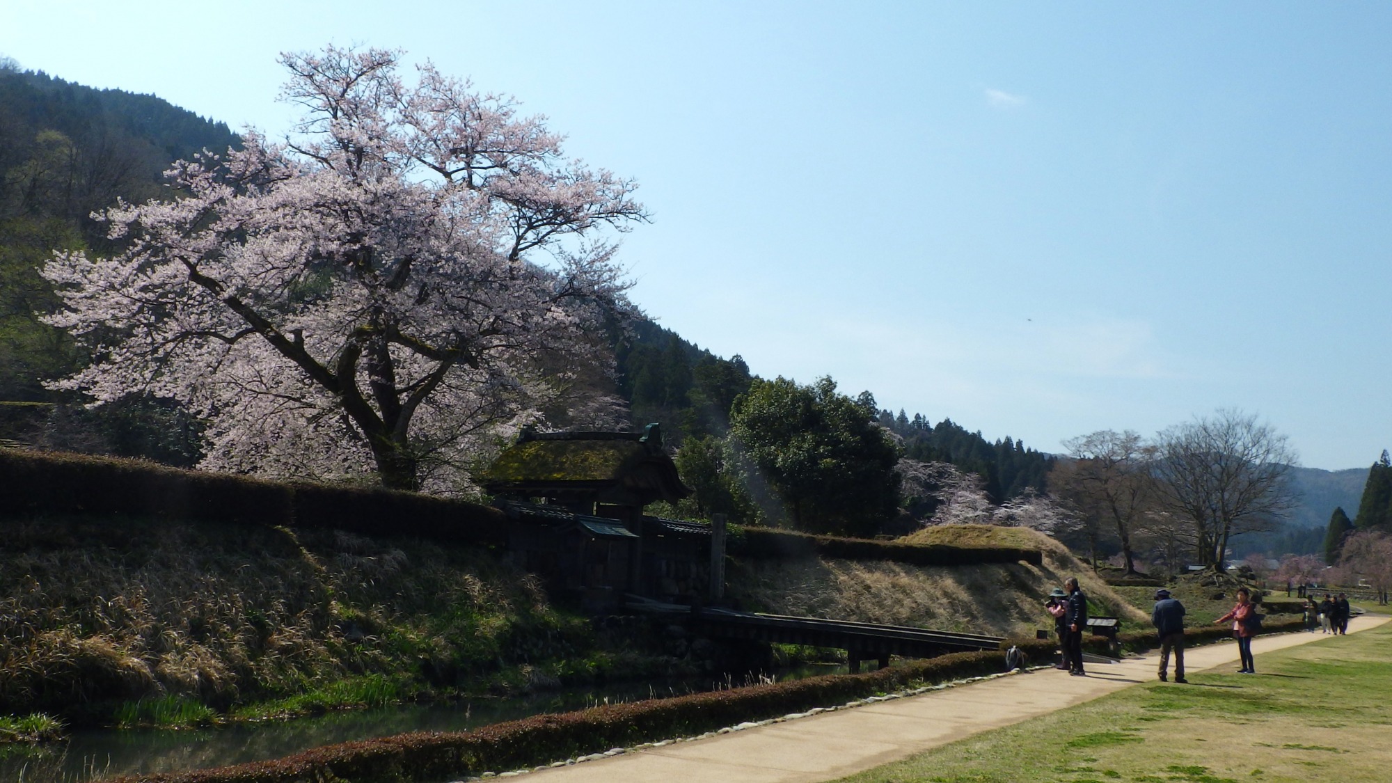 4月3日　天気：晴　唐門