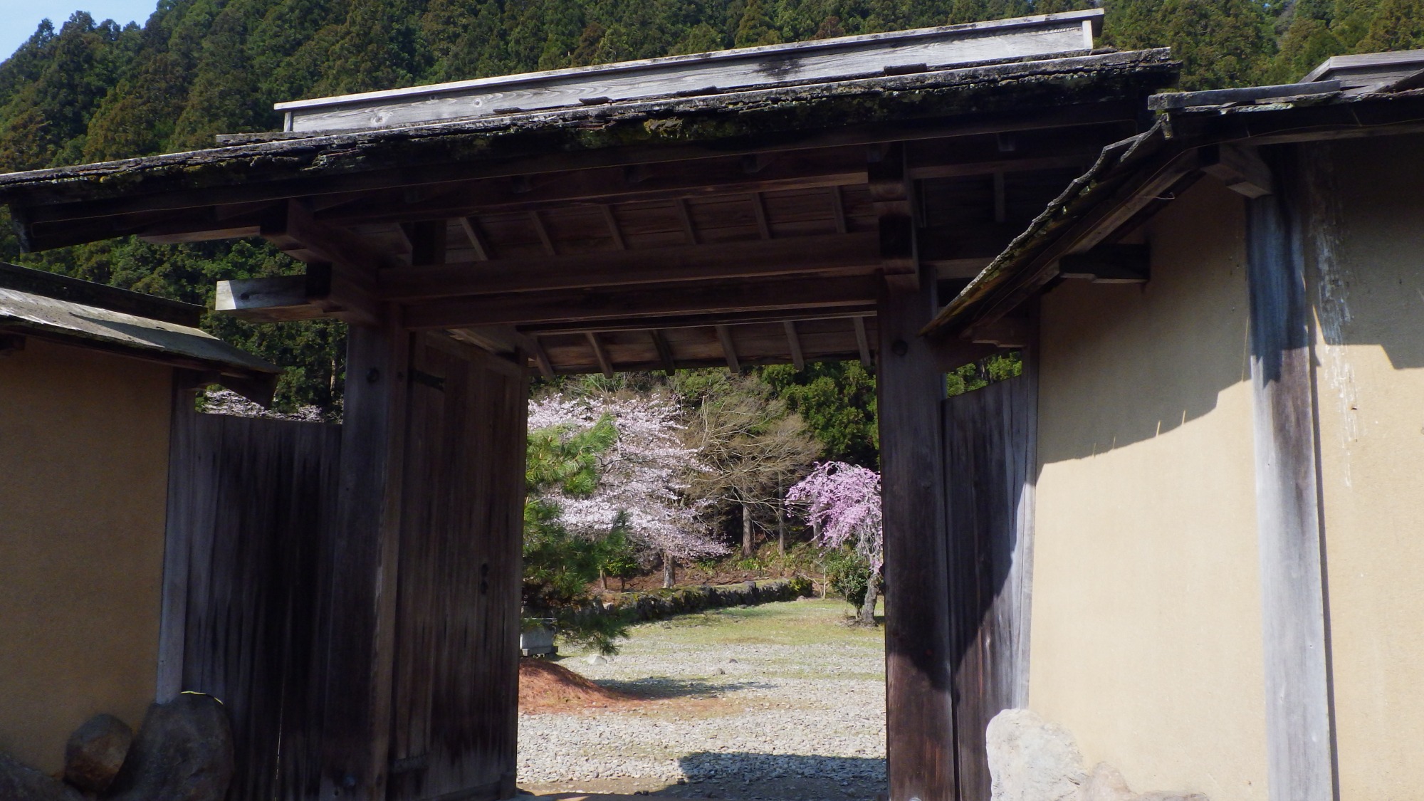 4月3日　天気：晴　復原町並
