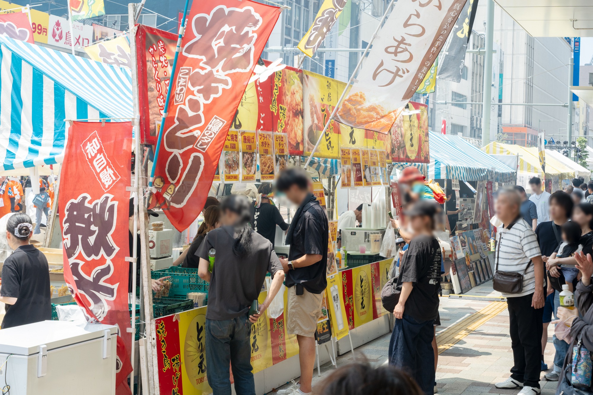 2026年の様子。お昼時は大にぎわい！