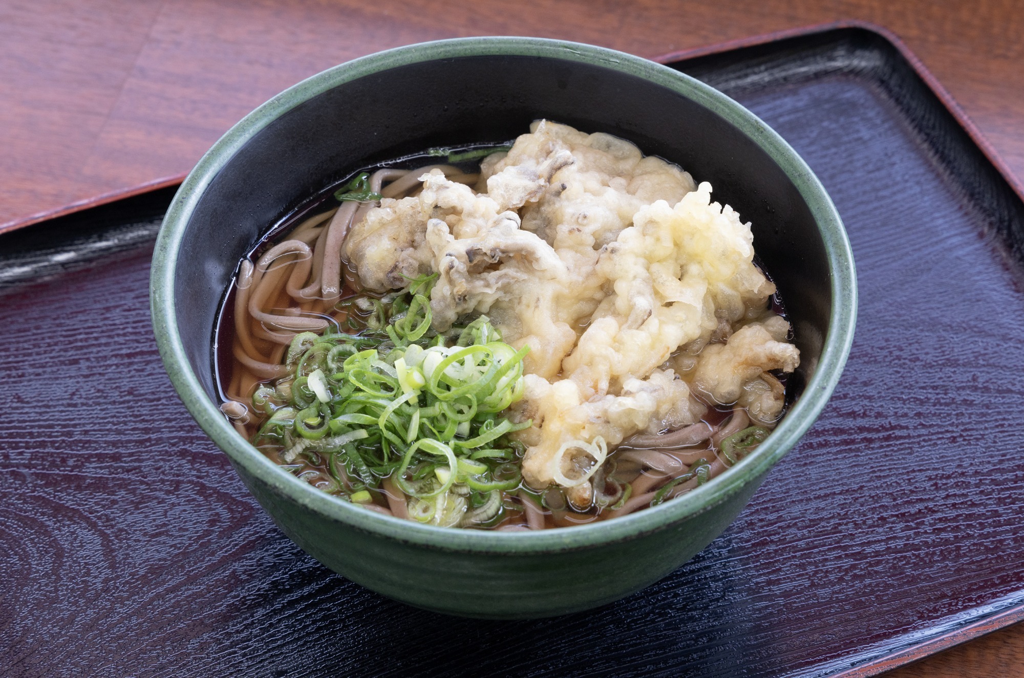 九頭竜舞茸の天ぷら。美味しい！