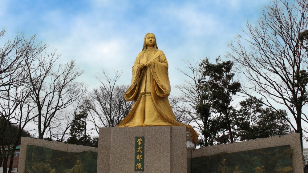 越前和紙の里に近い武生に住んだ紫式部