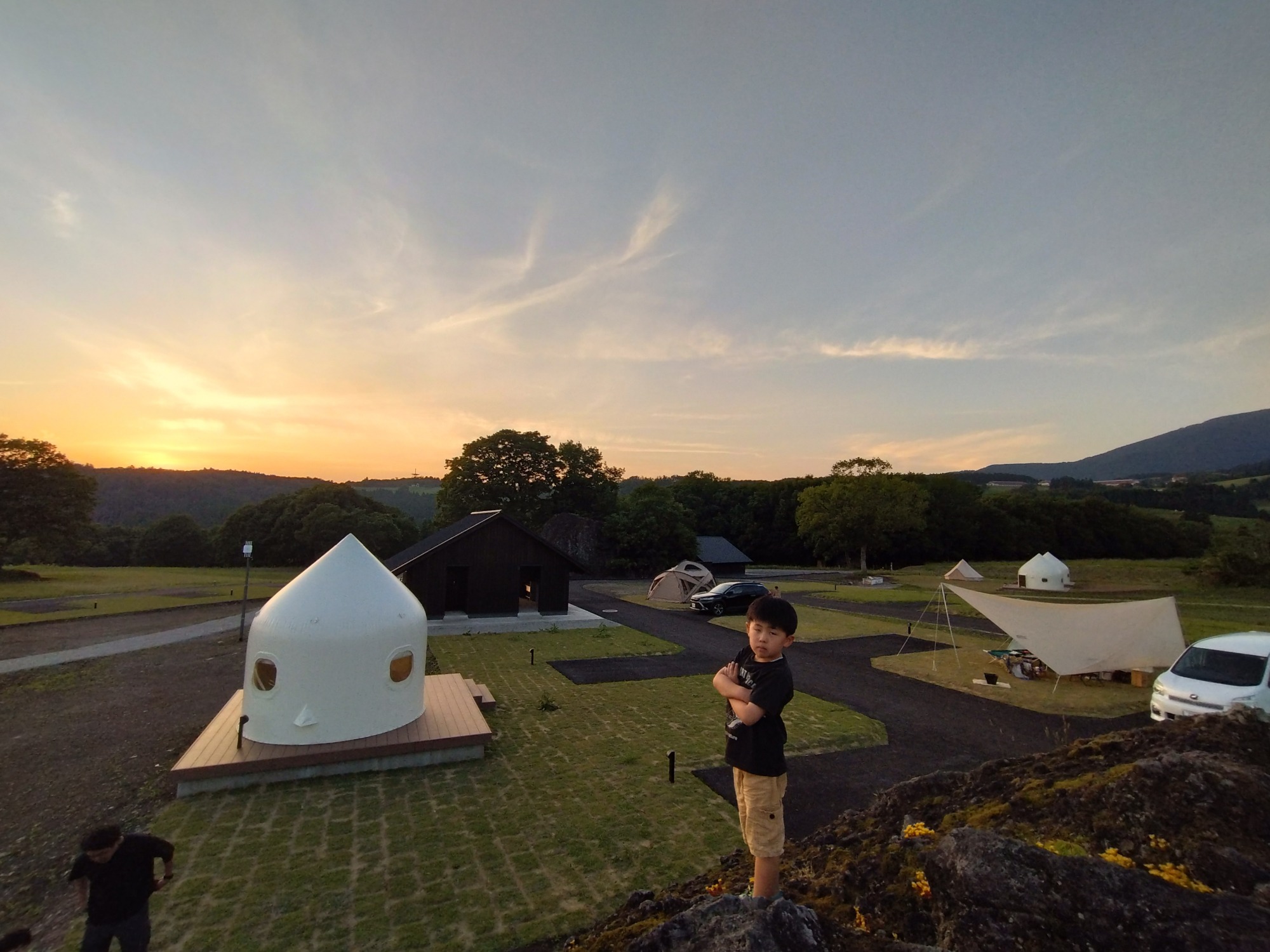 夕日１