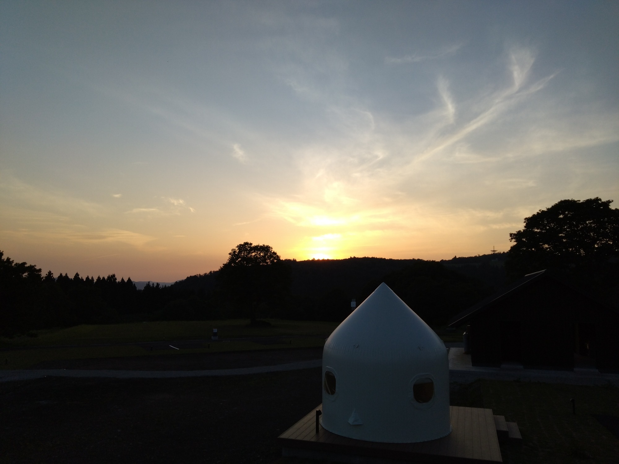 夕日２