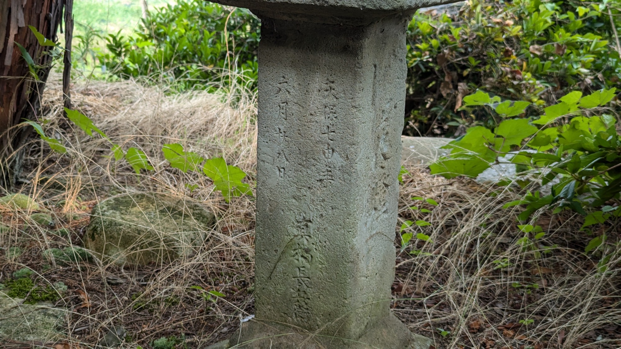 越前市徳間町にある屋敷跡