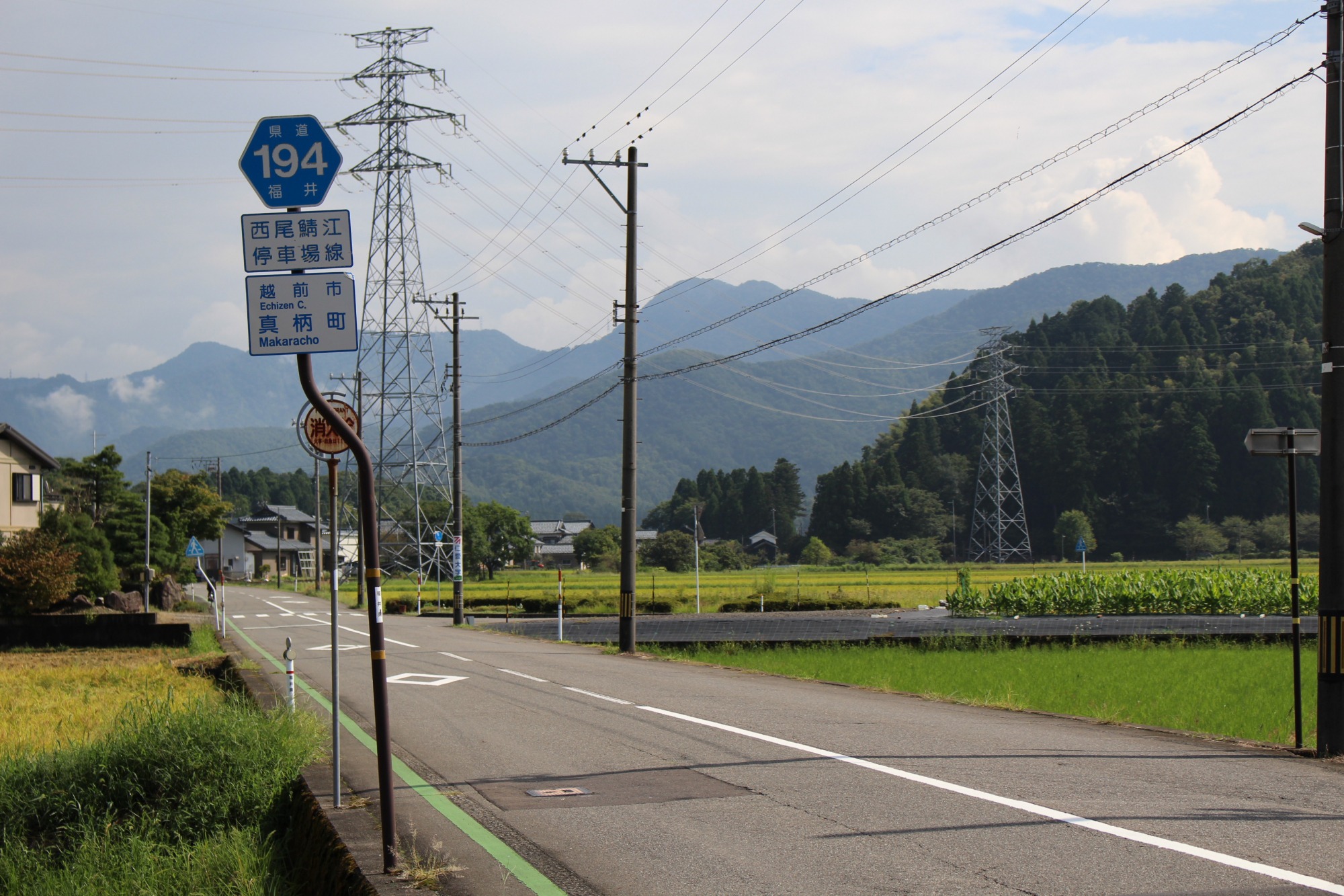 この辺りが真柄庄だ！