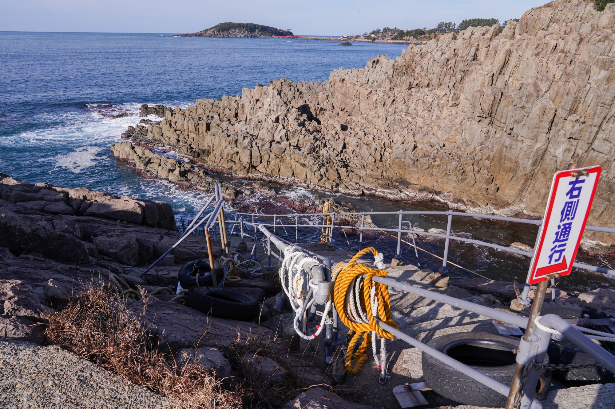 こちらが遊覧船への入り口（天候によって乗り場が変更される場合があります）
