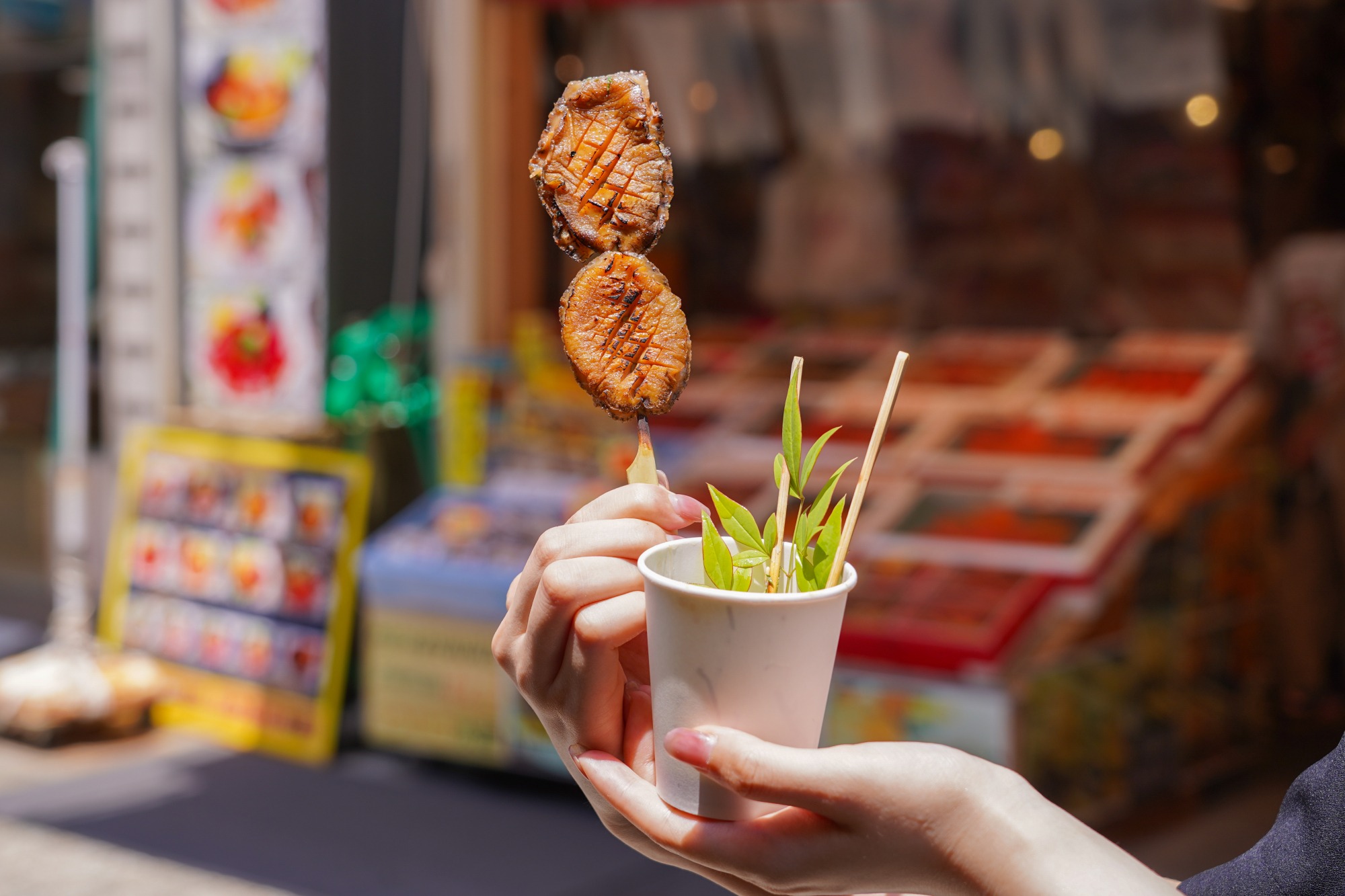 〈やまに水産〉あわび串醤油バター味