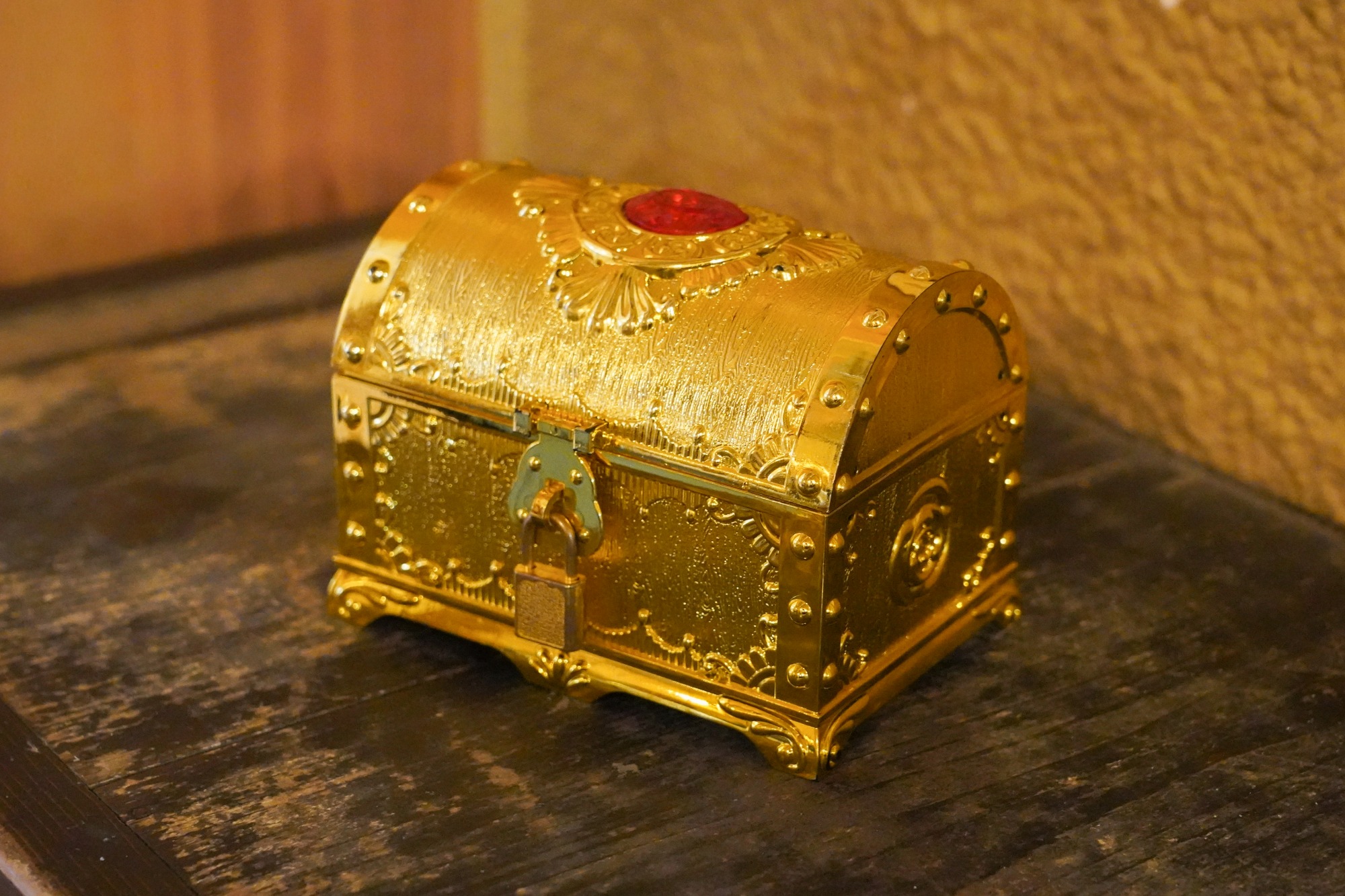 コインや鍵と宝箱の中身を交換