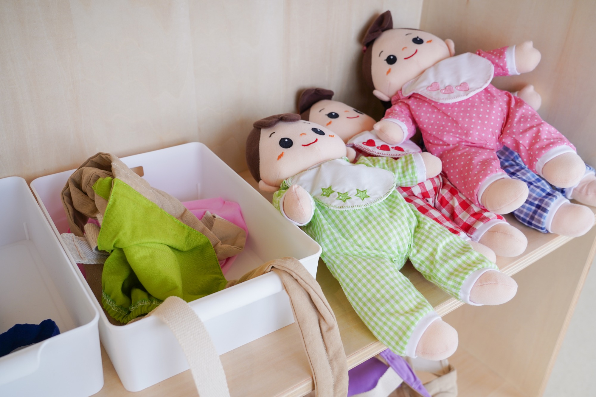 ぬいぐるみなどもあります