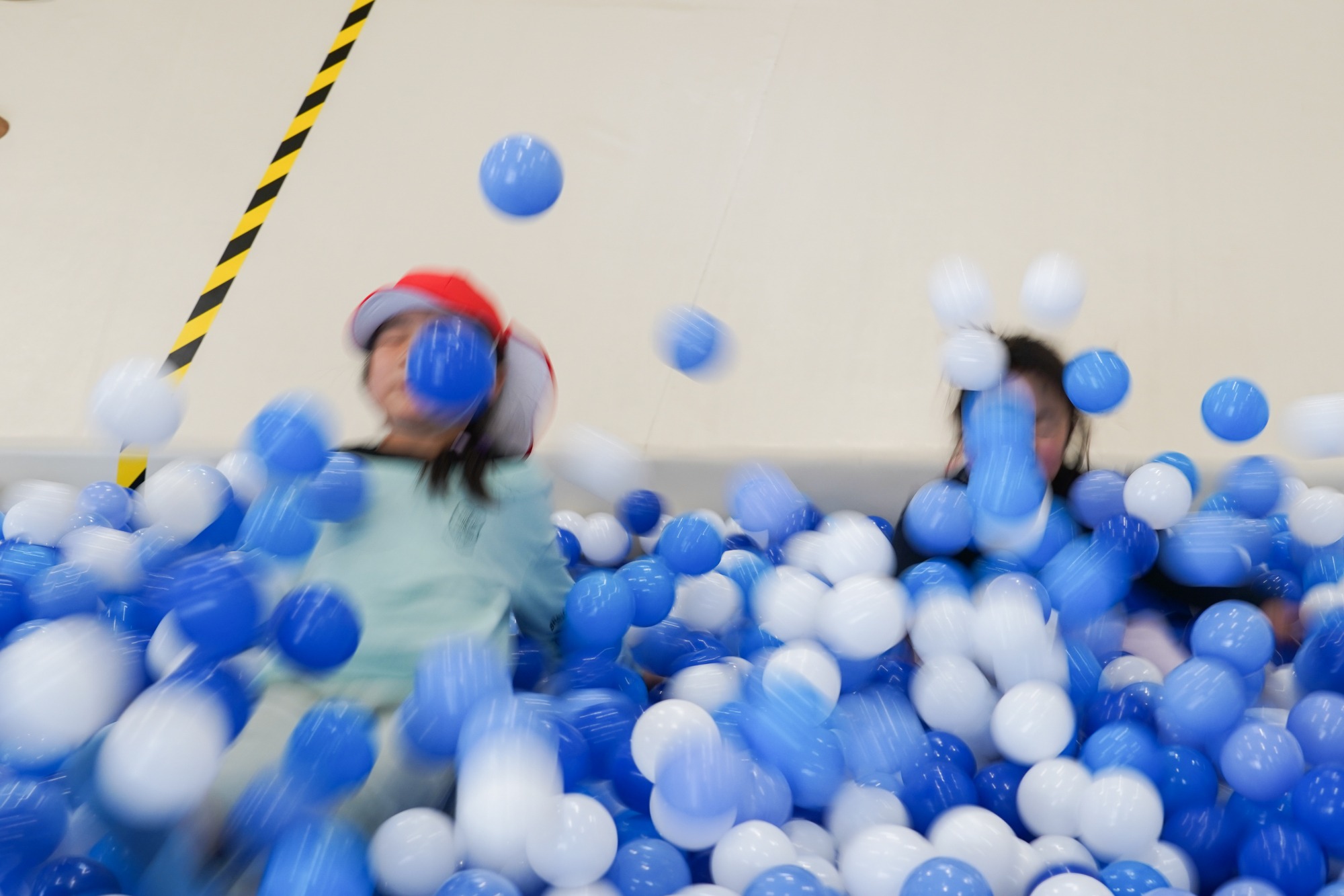 まるでウォータースライダーのようで楽しい～！