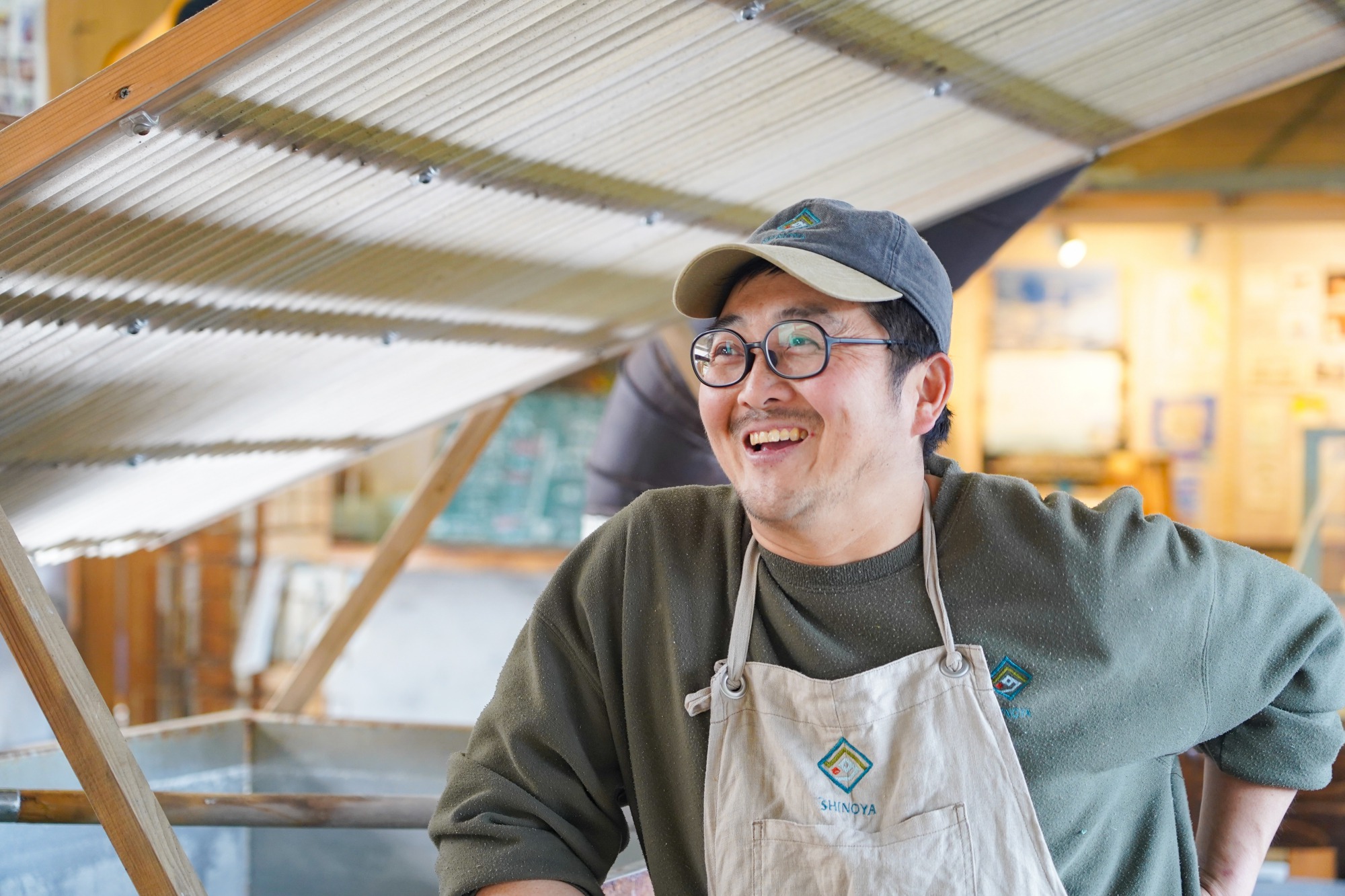 店主の志野さん