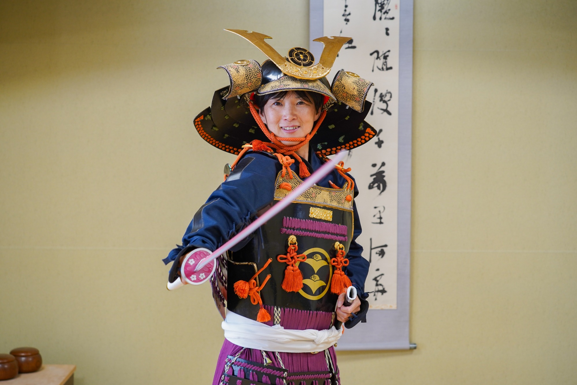 完成！完璧な武将の姿！