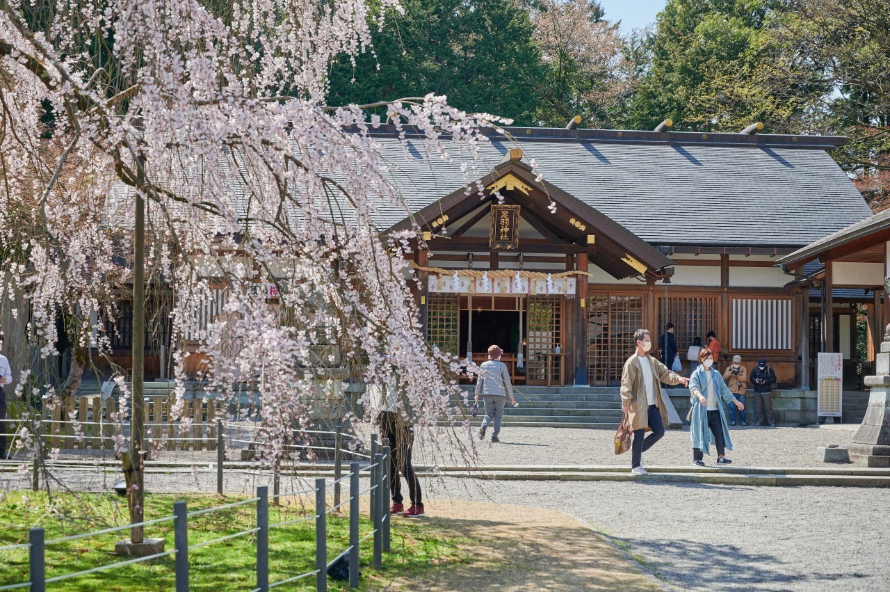 足羽神社境内