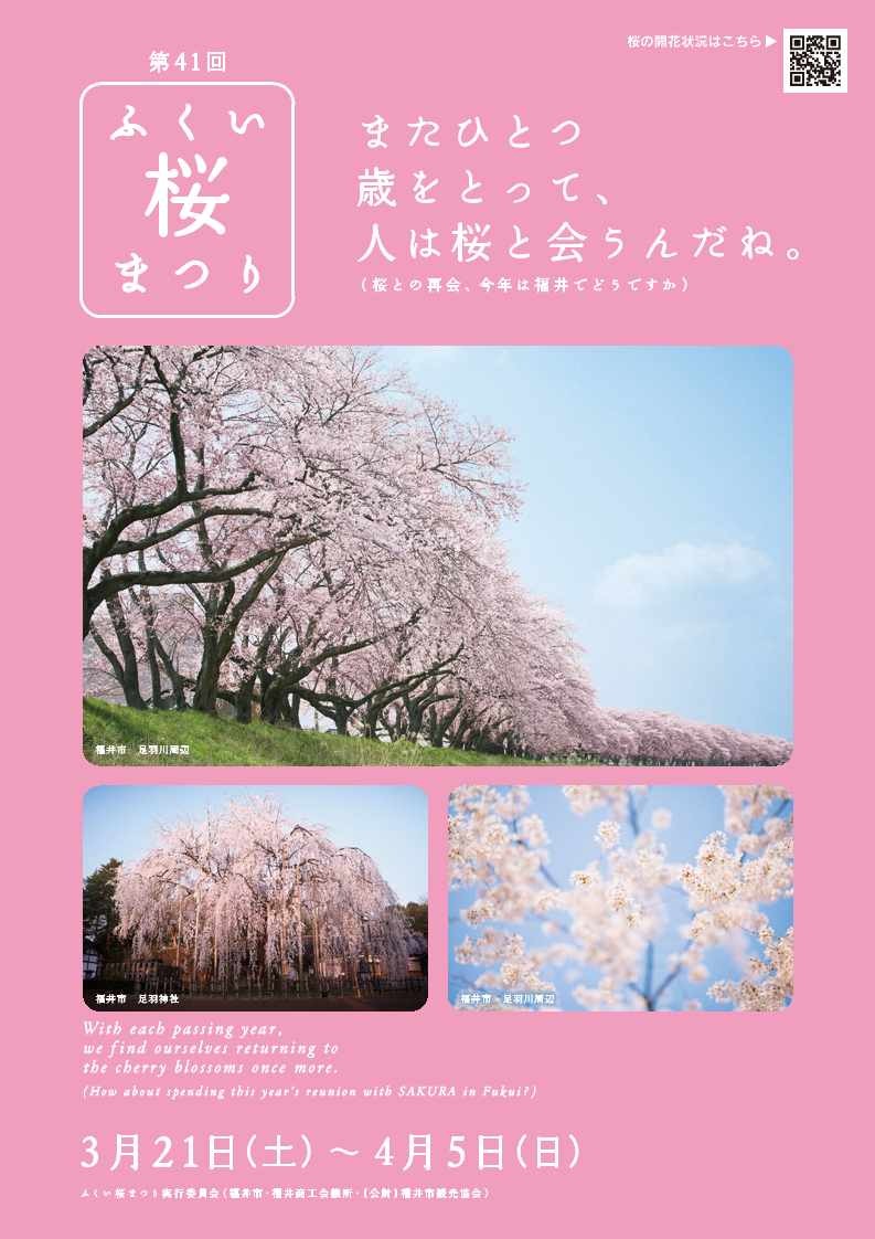 第41回ふくい桜まつり（2026年）