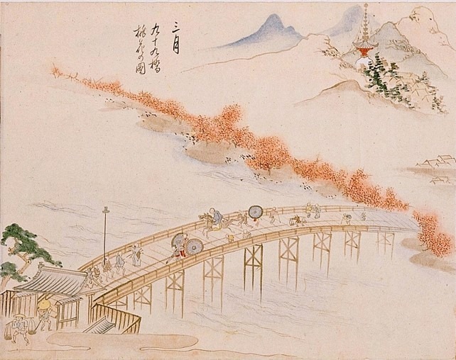 九十九橋（提供：福井市立郷土歴史博物館）