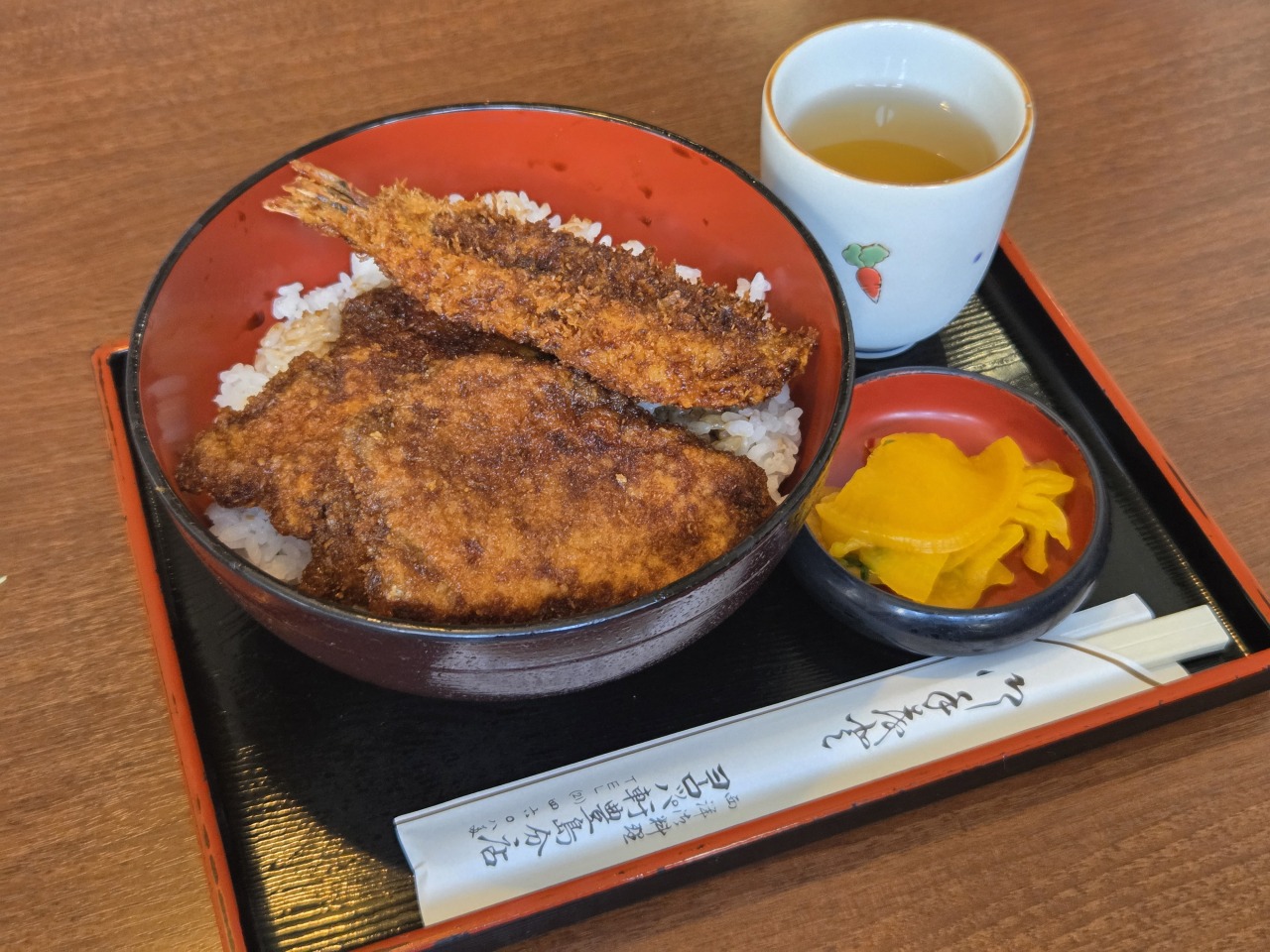 ミックスカツ丼（エビ）