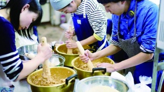 味噌作り体験は2日前までに要予約