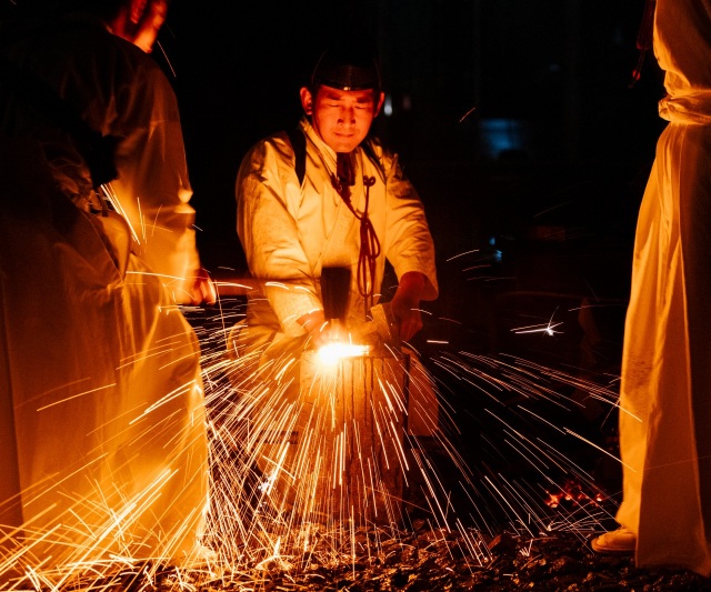 新年恒例神事「初打」